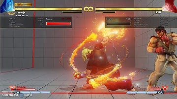 SFV 4.0 - Ken tech - NEW Corner VT2 combos