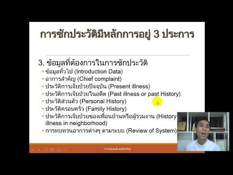 บทที่ 2 การประเมินภาวะสุขภาพและการตรวจร่างกายผู้สูงอายุ โดย อาจารย์ฐานุพงศ์  ศุภเลิศวรวิชญ์