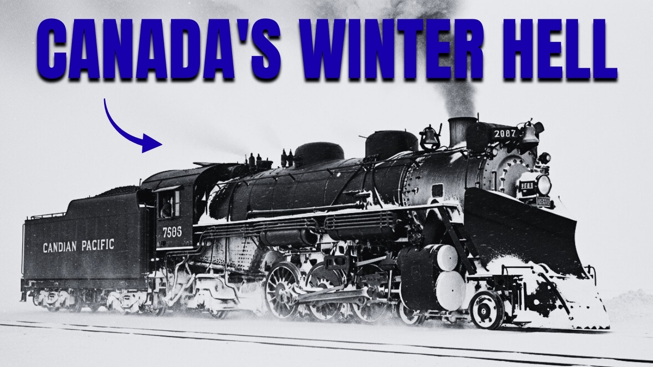 The 1947 Prairie Winter That Buried 100+ Trains - And Stopped Canada for 3 Weeks