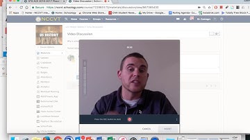 Video Discussion Using Schoology
