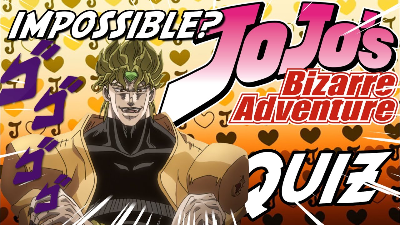 Jojo stands Quiz