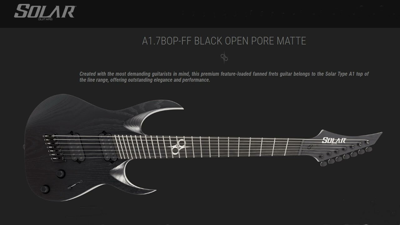 ギター SOLAR GUITARS - A1.7DBOP FF SOLAR GUITARS ( ソーラー