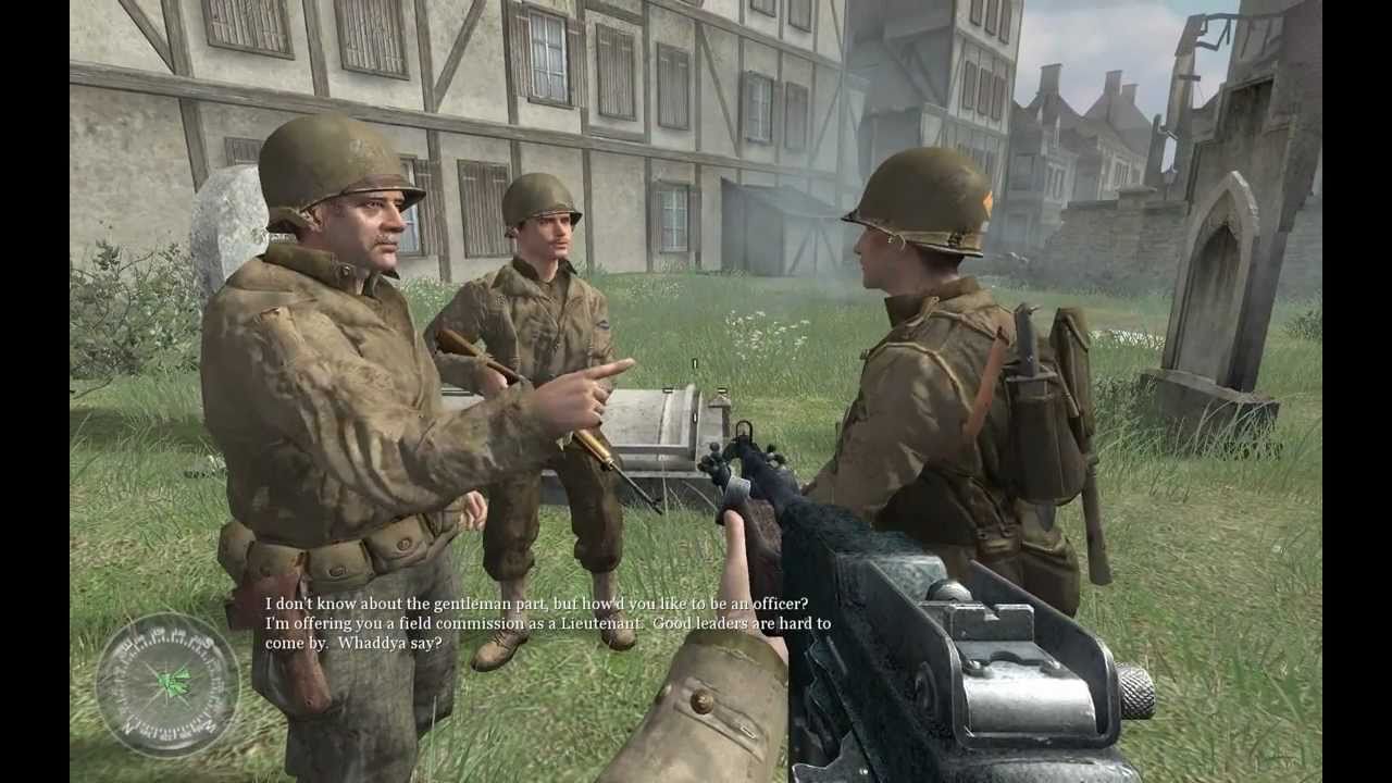 «Call of Duty 2», прохождение на уровне сложности «Ветеран», финальная глава 10 — «Переправа чере...