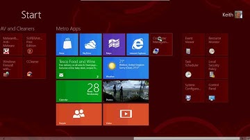Windows 8 - Organize the Start Screen