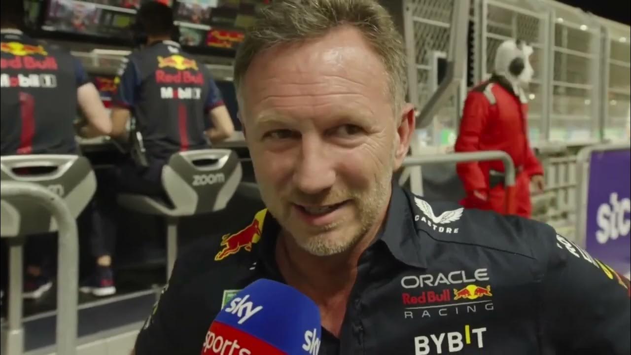 Christian Horner Post Qualifying Interview Saudi Arabian GP 2023 - YouTube