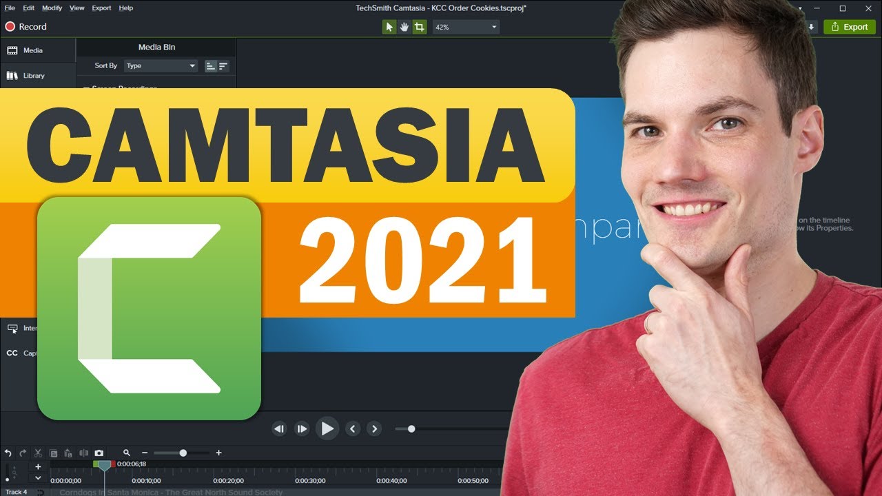 🎬 How to use Camtasia 2021 – Beginner Tutorial