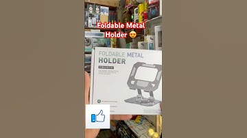 👉 foldable metal holder mobile and tablet stand #mobilestand #metalstand #tablet #gadgetsshorts