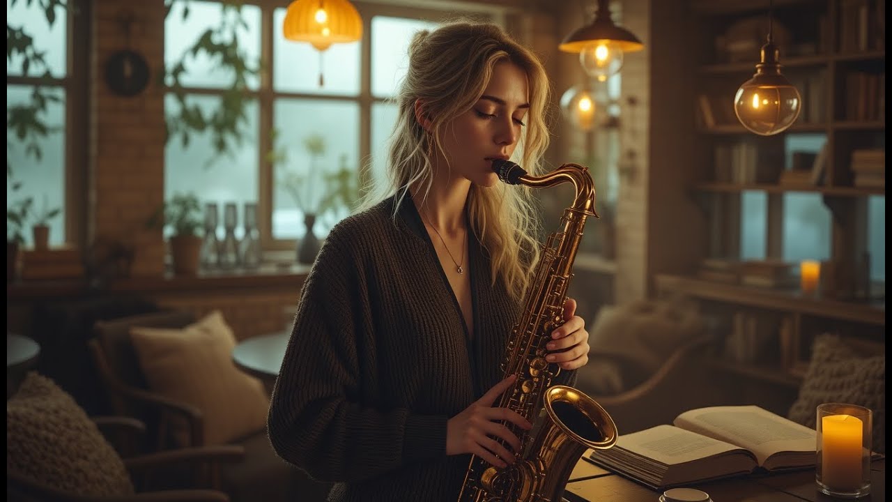 Quiet Cafe Vibes: Relaxing Saxophone for Deep Concentration