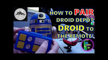 Hoe je de Galaxy Edge Droid Depot DROID koppelt aan de afstandsbediening!
