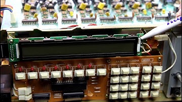 Akai S900 Restoration Part 2 New Backlight and control knob