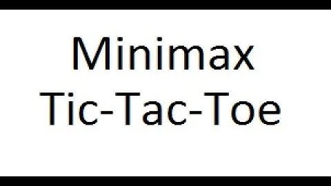 Undefeatable Tic Tac Toe AI using Minimax algorithm in Java