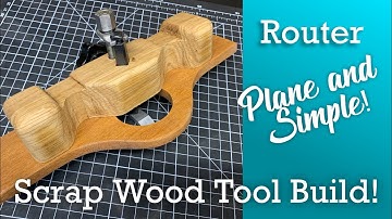 Router Plane from Scrap Wood