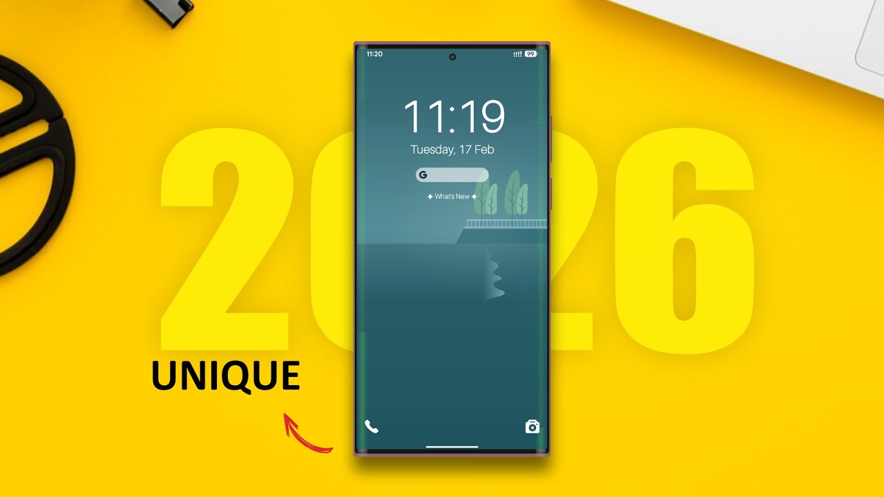 Top 5 UNIQUE Android Launchers You MUST Try Right Now! (2026) - YouTube