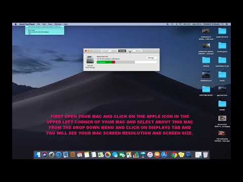 HOW TO CHECK SCREEN SIZE AND SCREEN RESOLUTION ON MAC IN MAC OS MOJAVE hqdefault