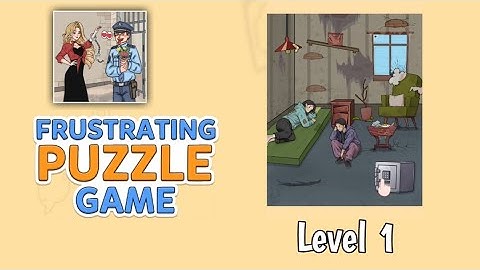 Frustrating Puzzle Game Level 1 walkthrough solution