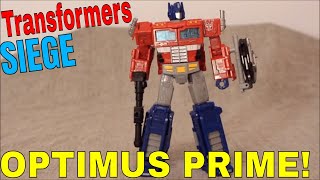 Transformers WFC Siege Optimus Prime - GotBot True Review NUMBER 494