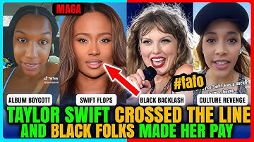 Taylor Swift’s Album Flops After Black Folks Refuse to Support Her!