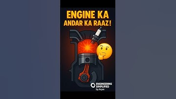 Engine ke ander ka raaz?😱🤯🤔| Engine | Engine Working 💪| Engine parts 〽️#shorts #yt #engine #trending
