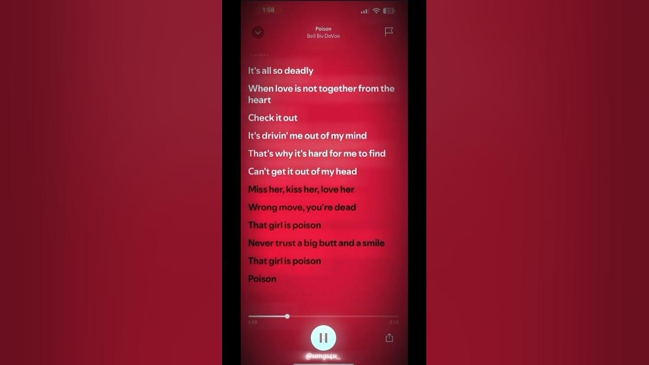 ~ poison ~ • bell biv devoe• #trend #lyrics #fyp #viral #lyrics #lipsync #songs4u_