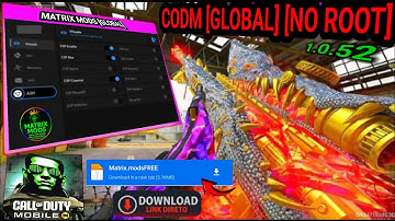 MOD MENU CALL OF DUTY GRATIS NO ROOT 2025 (Anti-Ban) Atualizado com tutorial