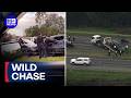 Teenagers charged over alleged armed robberies and wild Melbourne chase | 9 News Australia
