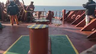 Anchoring operation| walking back method