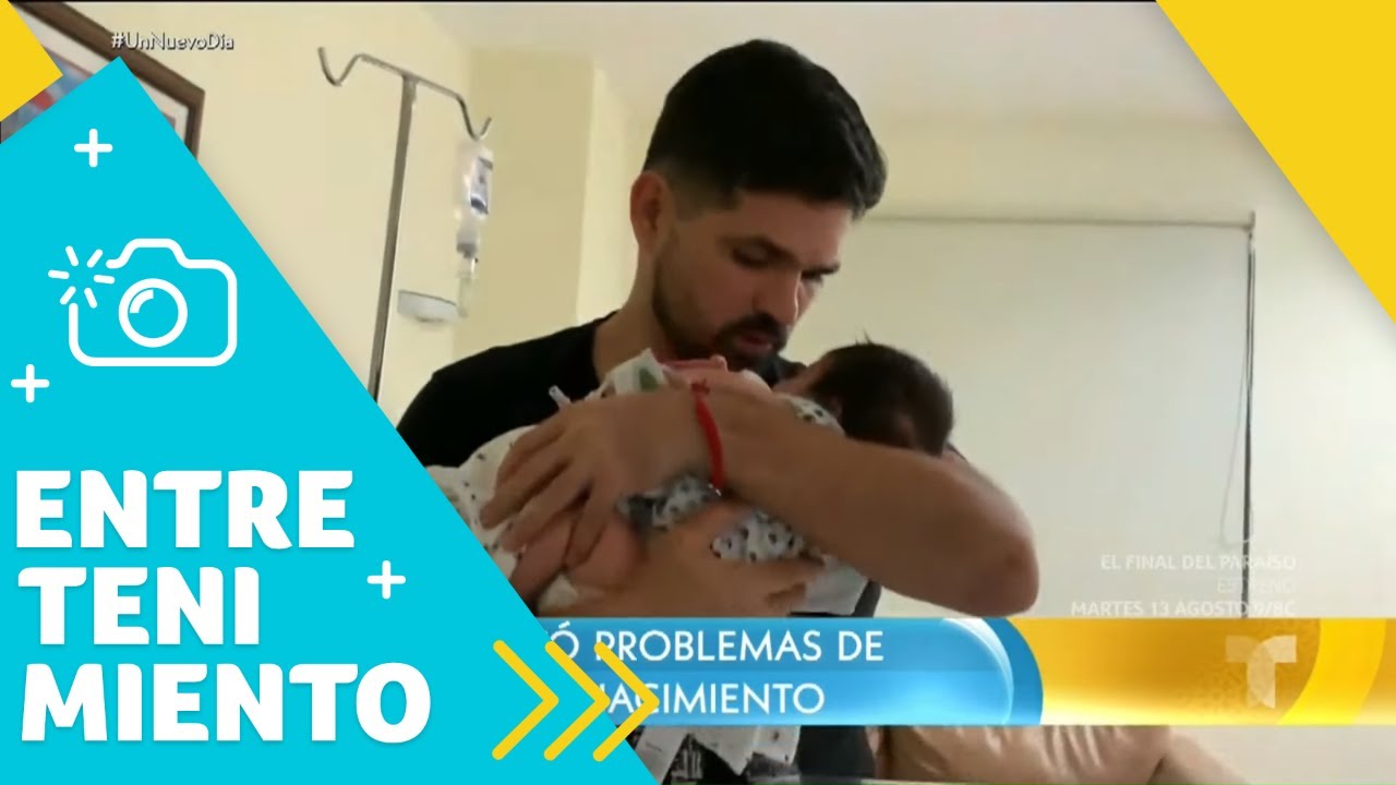 Ferdinando Valencia despidió a Dante, su bebé de 3 meses | Un Nuevo Día | Telemundo