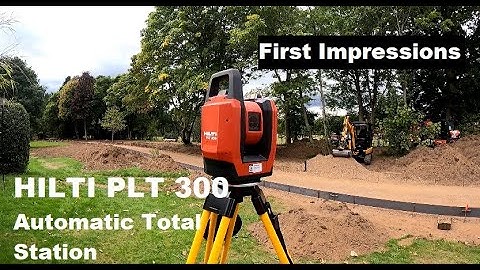 Hilti PLT 300 Total Station Eerste Indrukken