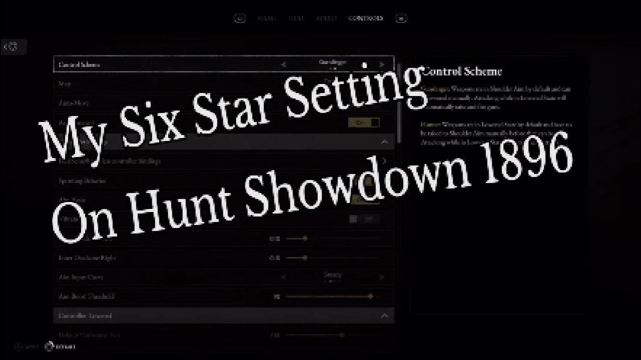 My Six Star Setting On Hunt Showdown 1896 - YouTube