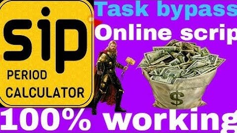 sip caleulator online script task bypass