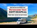 Swift Escape 685 Motorhome Tour and Review- See inside our new Motorhome! Wandering Bird Adventures