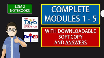 COMPLETE 1 - 5 LDM 2 MODULES WITH ANSWERS  ( WITH DOWNLOADABLE SOFT COPY)