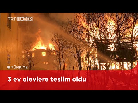 Kastamonu'da yangın: 2 ölü