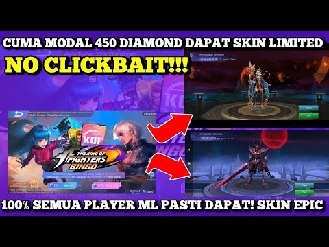 CARA DAPAT SKIN EPIC LIMITED DAN SKIN GRATIS DI KOF BINGO  @ZeemiraPutri