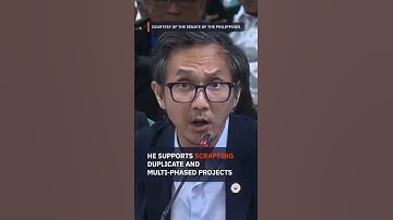 Gatchalian ziet rode vlaggen in het herziene begrotingsvoorstel van de DPWH voor 2026