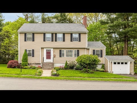 148 Plymouth Road, Needham, MA home video tour