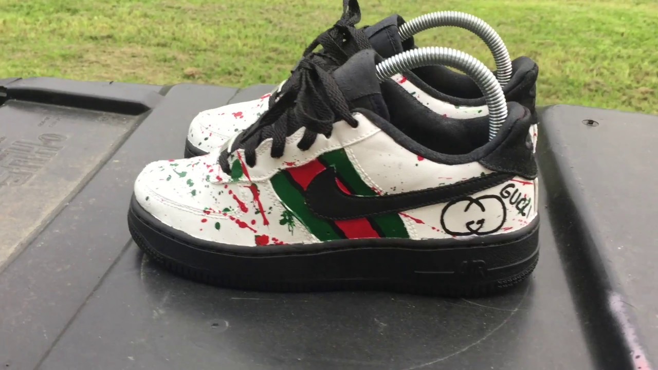 air force one gucci custom