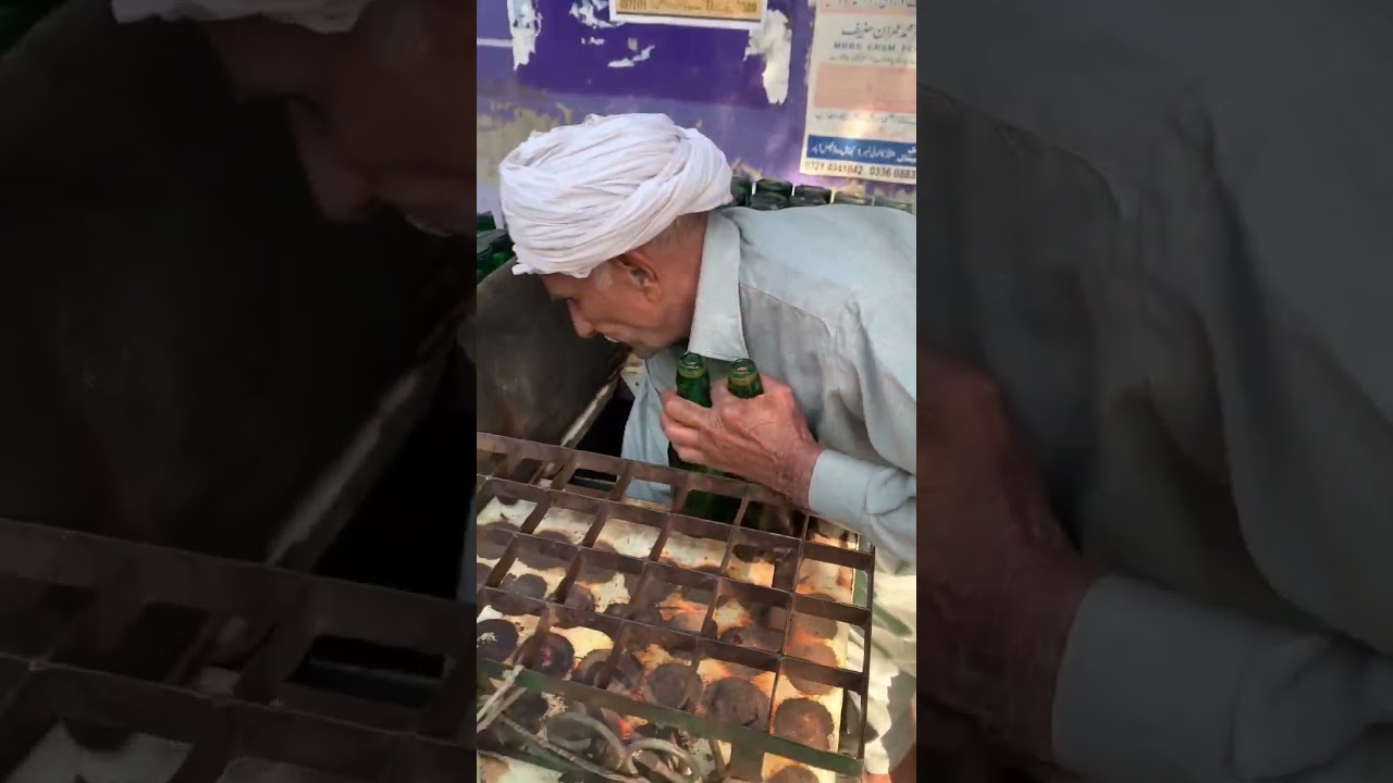 Goli Soda Bottle | Art Of Opening Soda | Pakistan Soda street Bottle | Indian Pakistan Goli Soda |