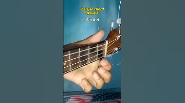 Tutorial chord gitar Am & A by Erik Mjf