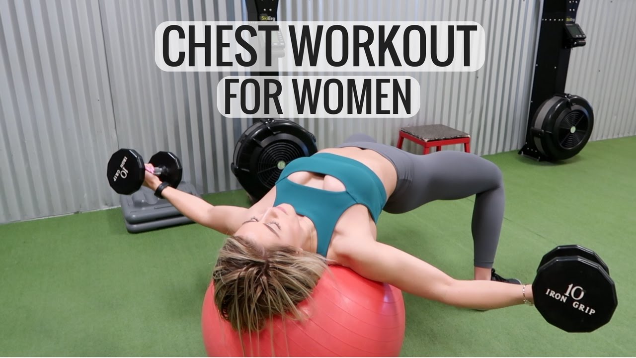 Chest exercise for women  Breast workout, Gym workout tips, Chest and  tricep workout