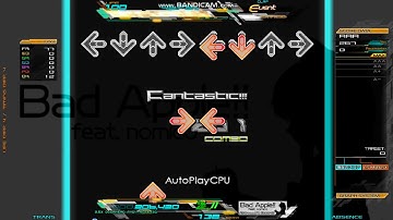 【DDR A】Bad Apple!! feat.nomico [DOUBLE EXPERT(11)] 譜面確認(クラップ入)