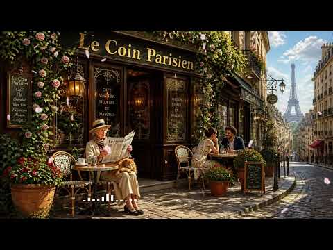 📚 Deep Focus in Paris ~ Cozy Cafe Ambiance & Lo-fi Jazz for Studying