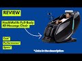 HealthRelife 4D Massage Chair Review | Full Body Zero Gravity Shiatsu Recliner with SL-Track