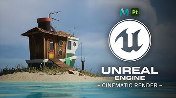 Boat House | 3D Model | Unreal Engine Cinematic Render