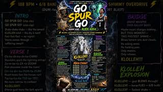 《GO SPUR GO — Dragon Drop Arena Mix》 A Short Djembe & Synth Narrative by Emma, Elon, Emily, Alex, Y