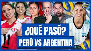 PERÚ PERDIÓ SUS 3 PARTIDOS CONTRA ARGENTINA | BLOQUEO Y PUNTO