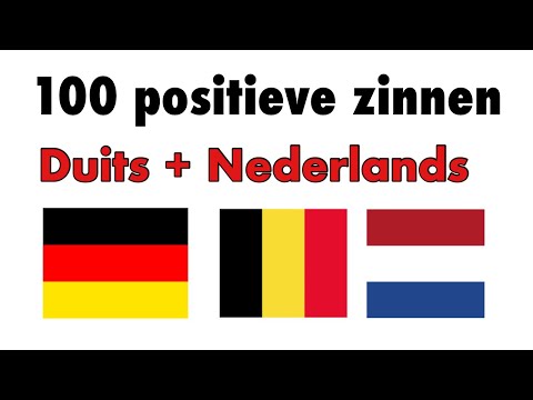 100 positieve zinnen +  complimenten - Duits + Nederlands - (Moedertaalspreker)