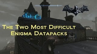 Batman: Arkham Origins: Difficult Enigma Datapacks (with Commentary)