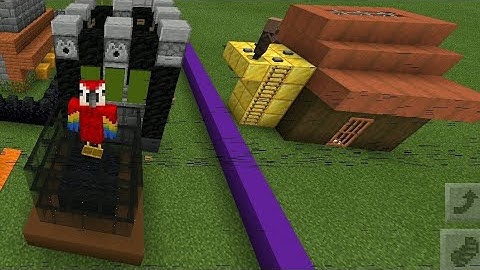 Clash of clans in Minecraft 6 Dark Elixir storage and flaming barracks