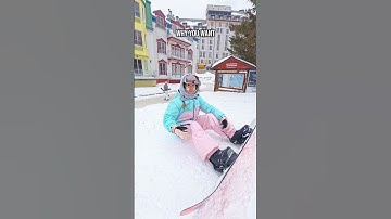 Beginner Snowboard Lesson 12 - How to fall